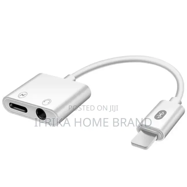 Ios 2 in 1 3.5 Mm Aux Audio Lightning Charging Cable
