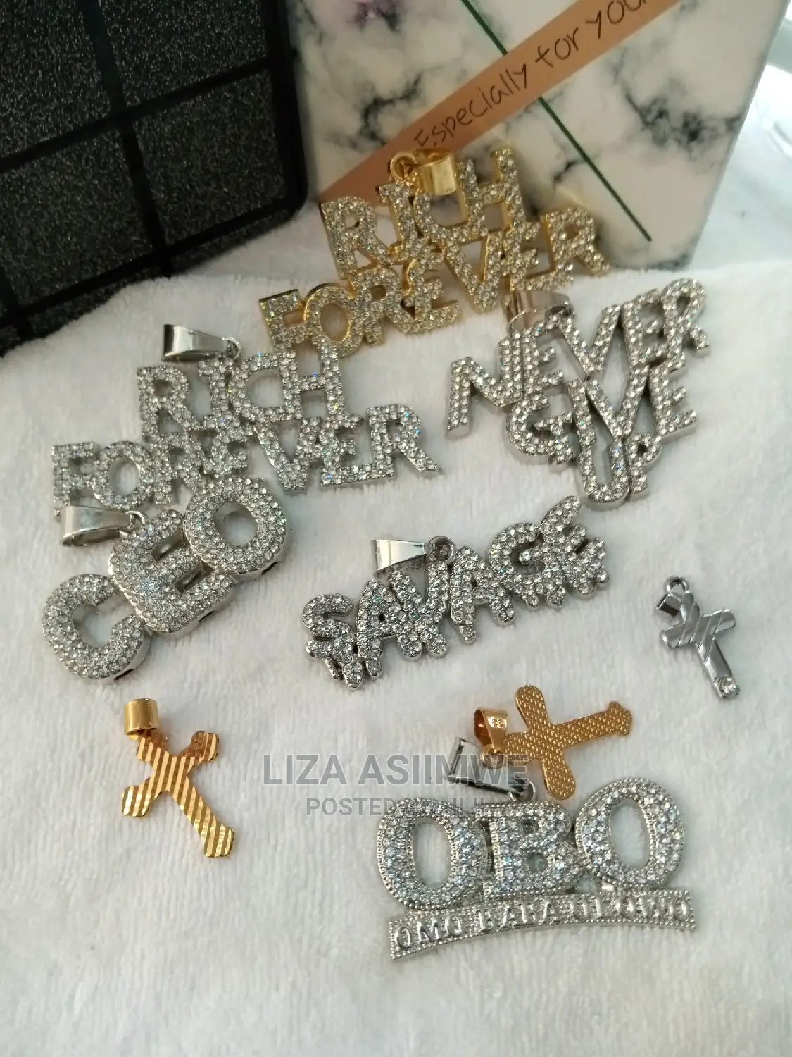 Men's (Both) Chains Available With Unique Pendants