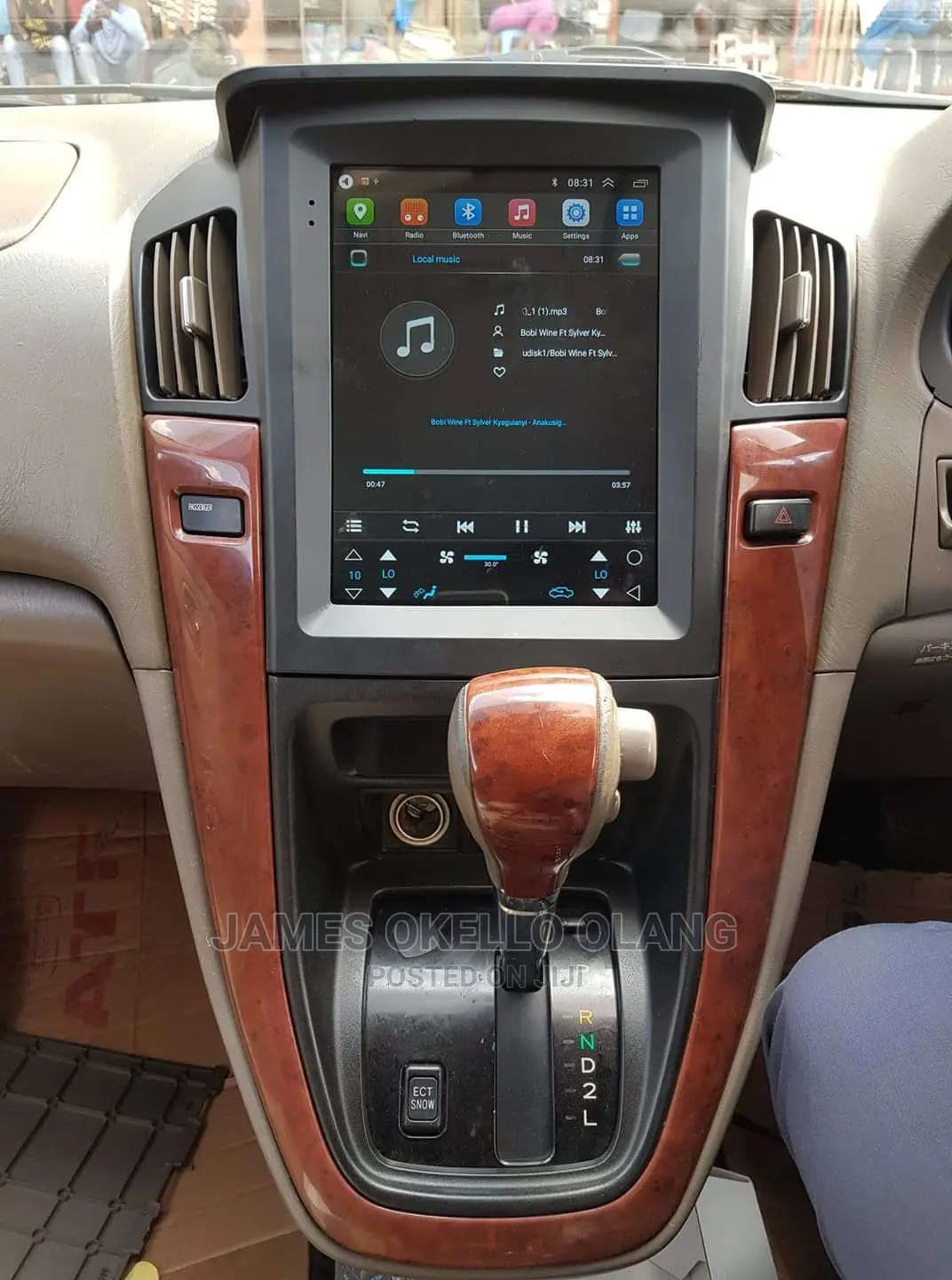 Tesla for Harrier Rx300 Car Radio Android
