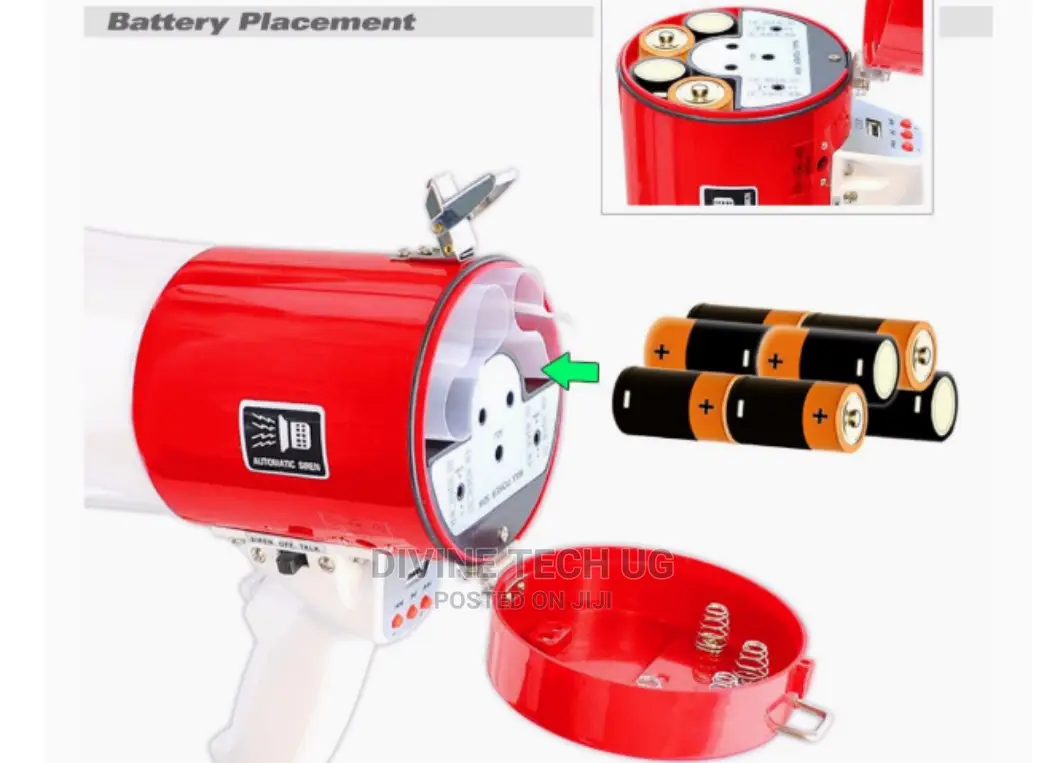 Megaphone 8 Batteries With Usb