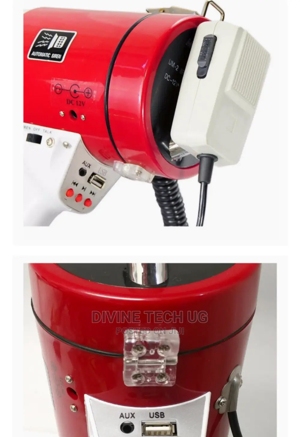 Megaphone 8 Batteries With Usb