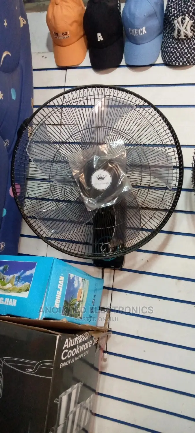 Wall Fans Black