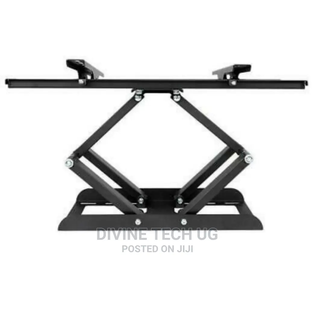 Double Arms TV Wall Bracket Mount Swivel Tilt For 32 To 70"