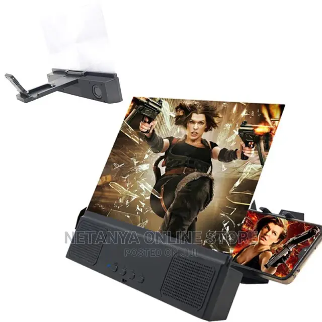 12inch Phone Screen Magnifier With Bluetooth Speaker.