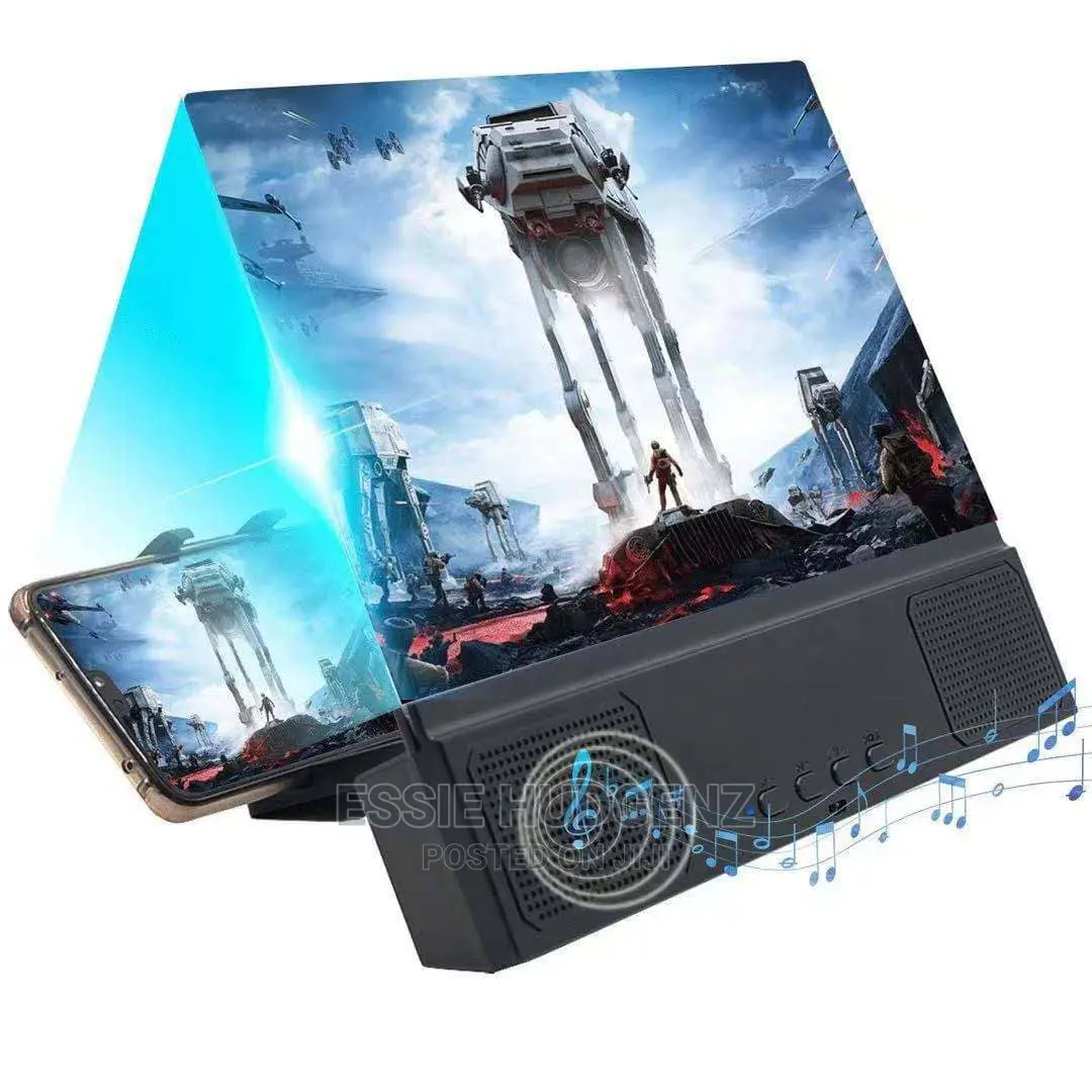 12-Inch Phone Screen Magnifier With Bluetooth Speaker