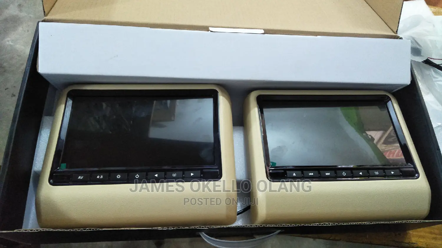 HD Headrest Monitor Player