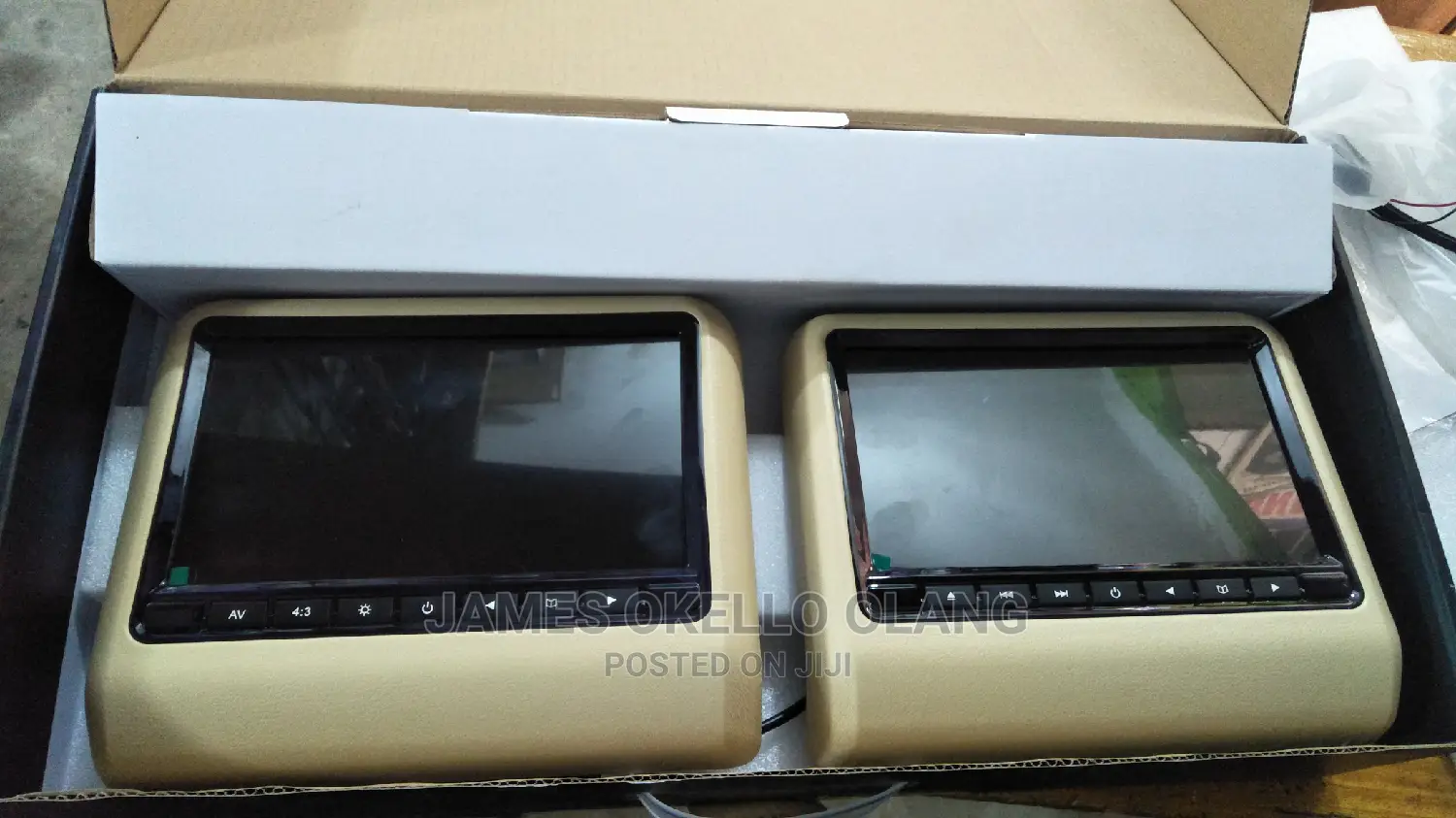 HD Headrest Monitor Player