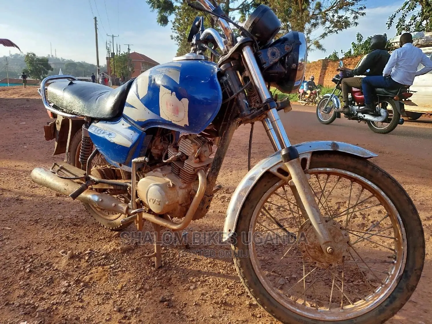 TVS Apache 160 4V 2018 Blue