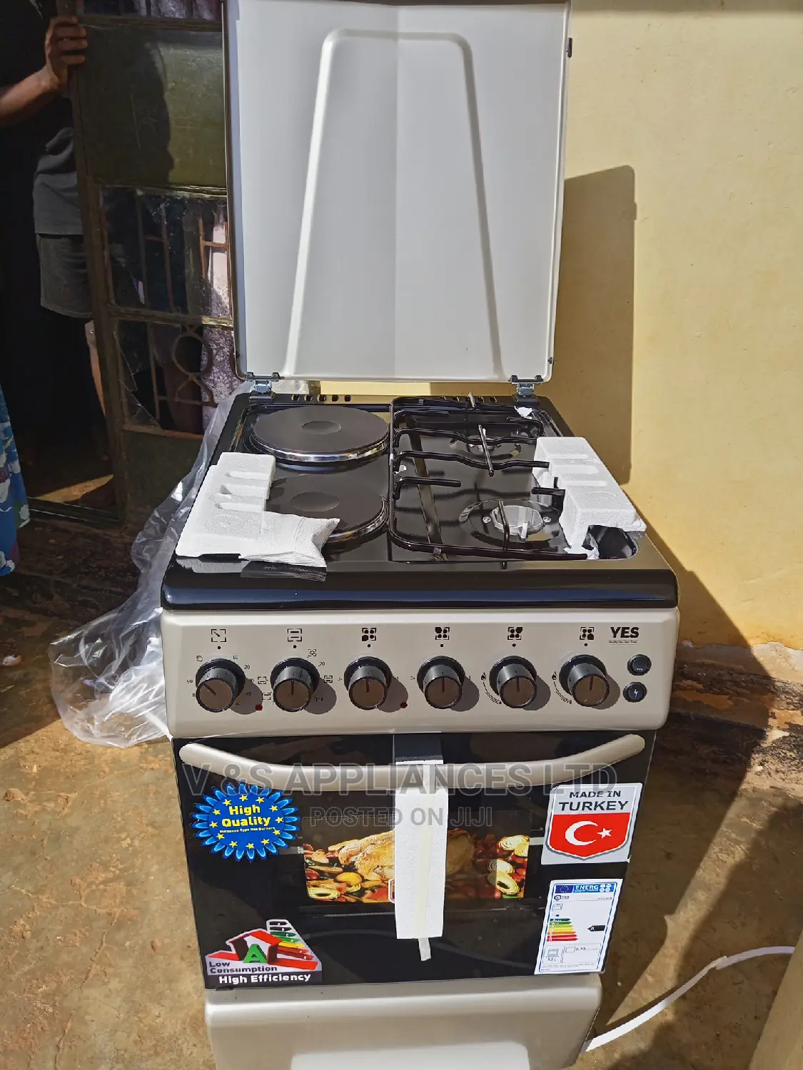 Yes Gas Oven Cooker