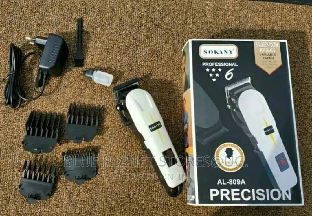 Sokany Professional Rechargeable Hair Clippers || Al-809a