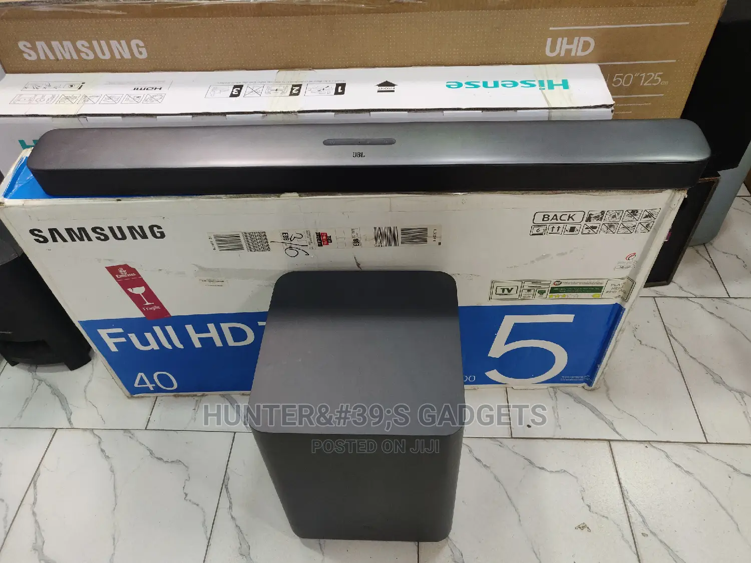 Jbl 5.1surround Bluetooth Wireless Sound Bar Model 2020