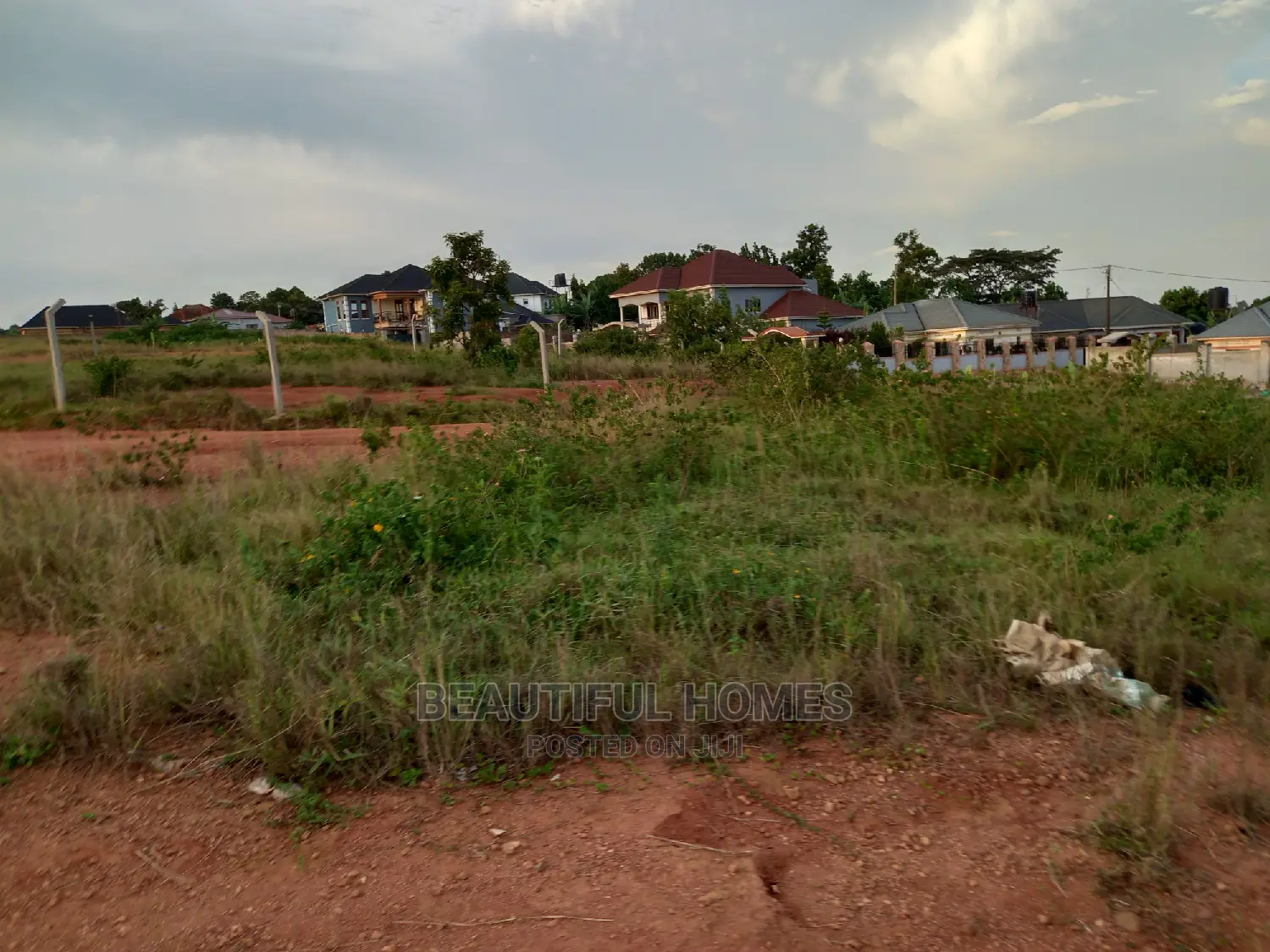 Kasangati Twenty Five Decimals in Tarmacked Neighborhood