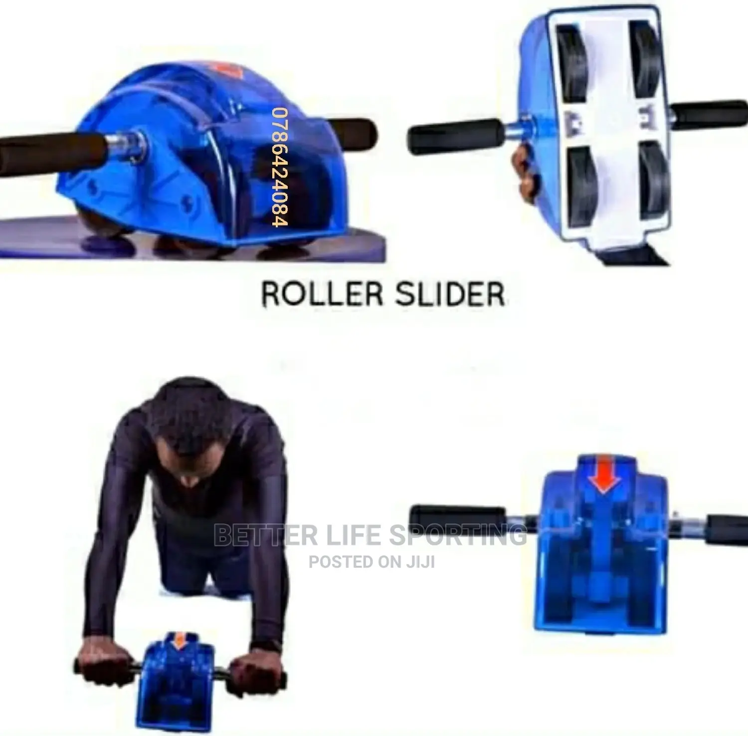 Ab Roller Slider Exercise Machine