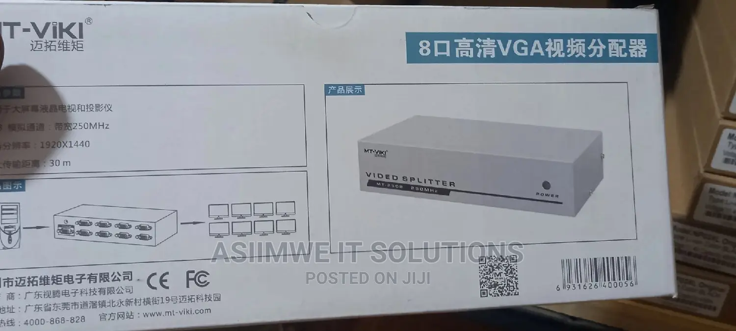 VGA Splitters 8way