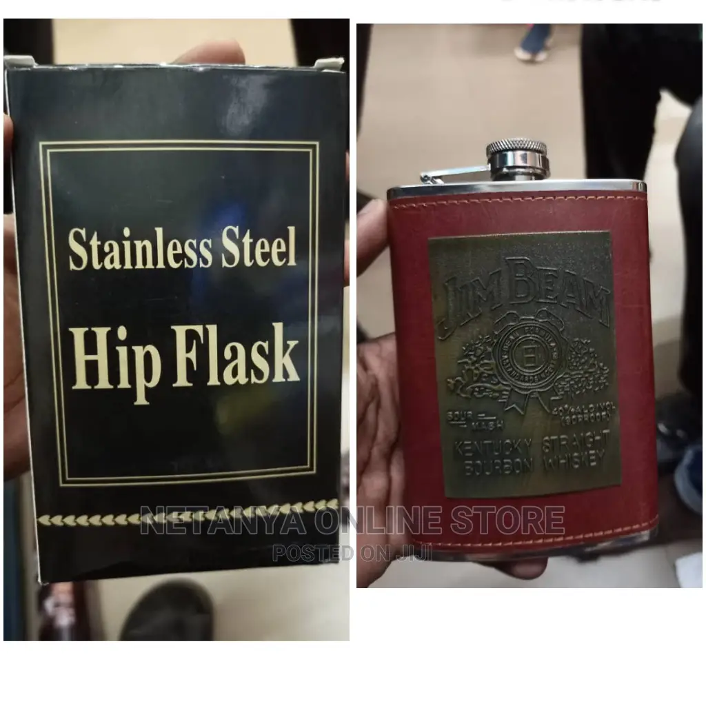 Stainless Steel Hip Flask.