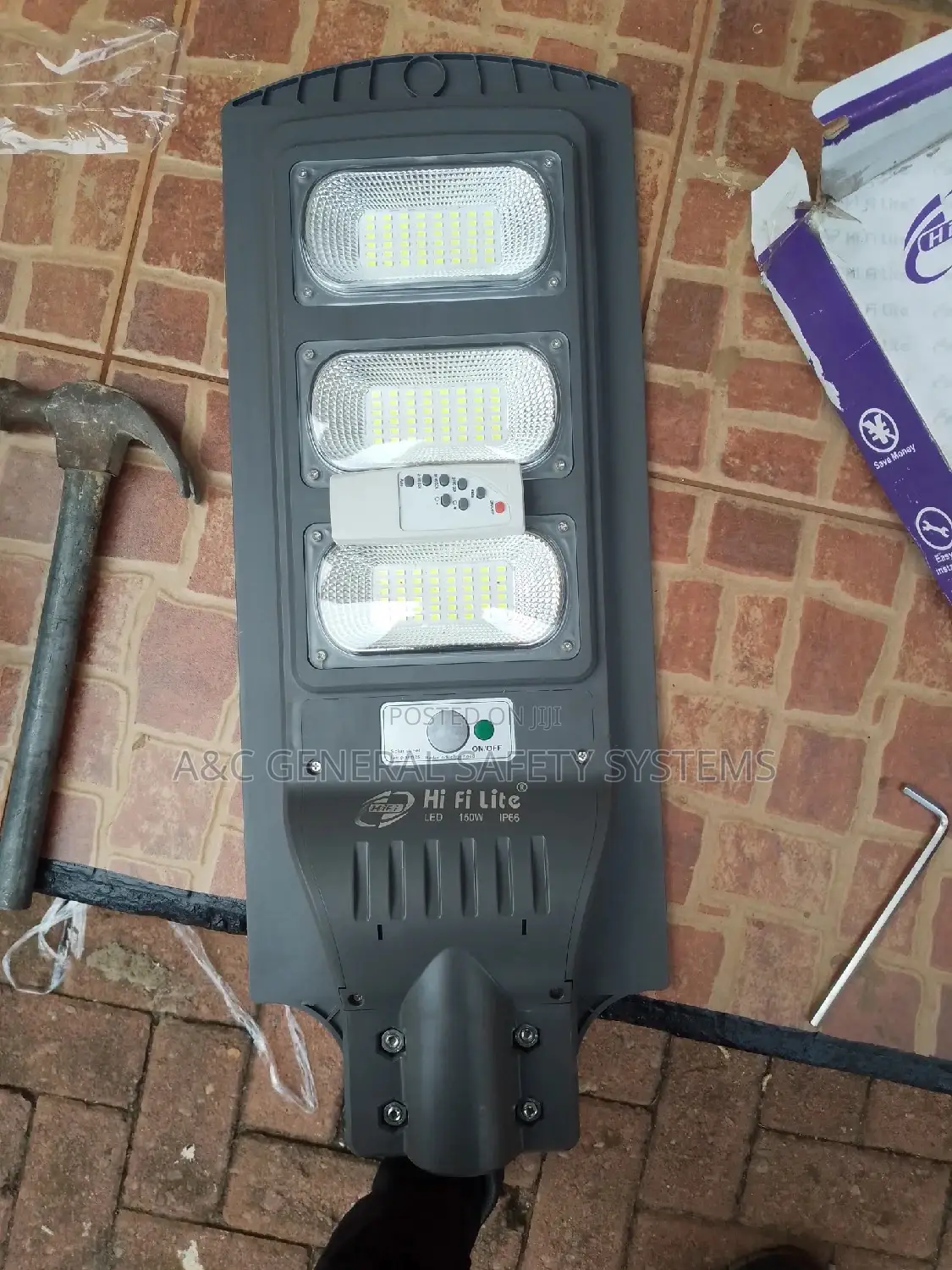 Solar Security Light 150w Reliable and Durable Power Quality