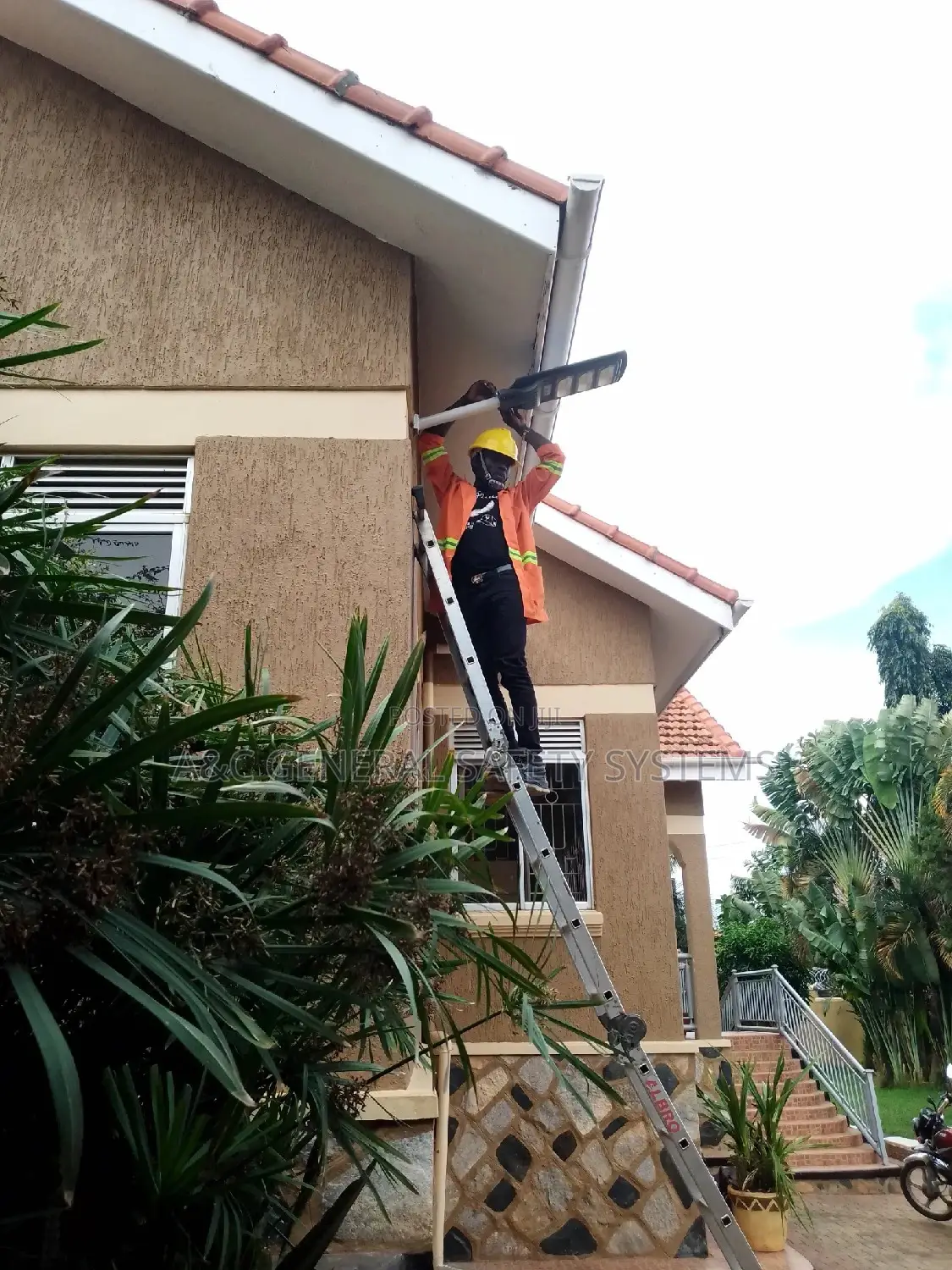 Solar Security Light 150w Reliable and Durable Power Quality