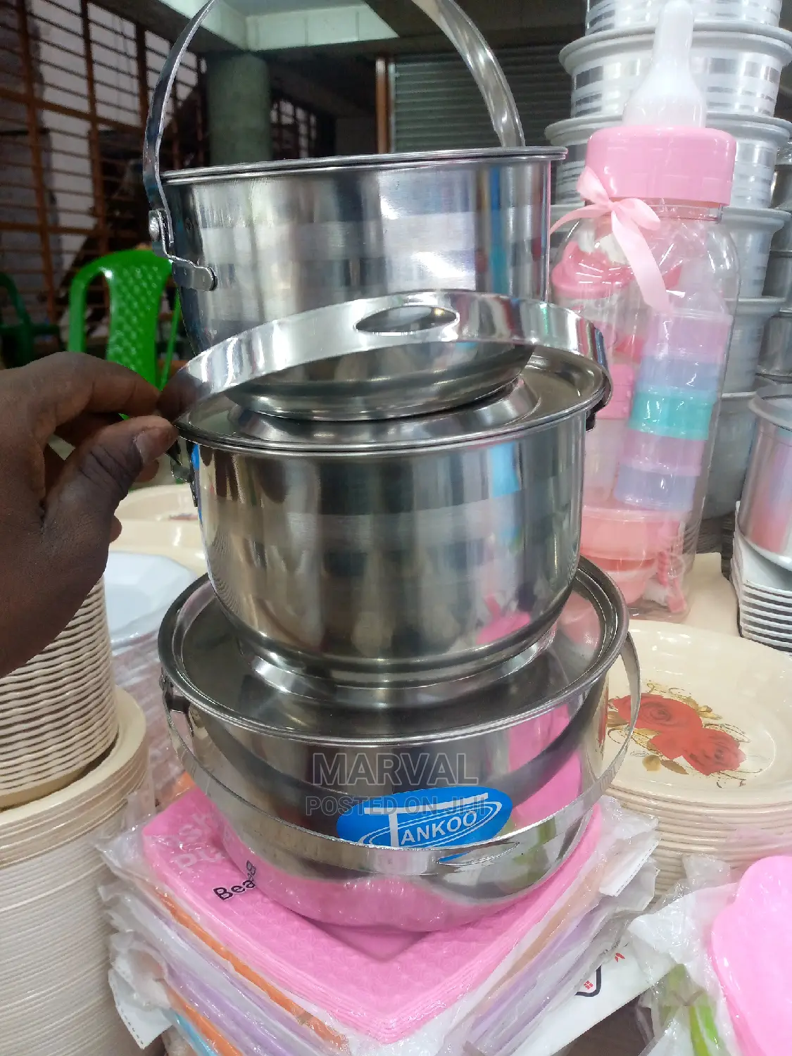 Stock Pot (3pcs)