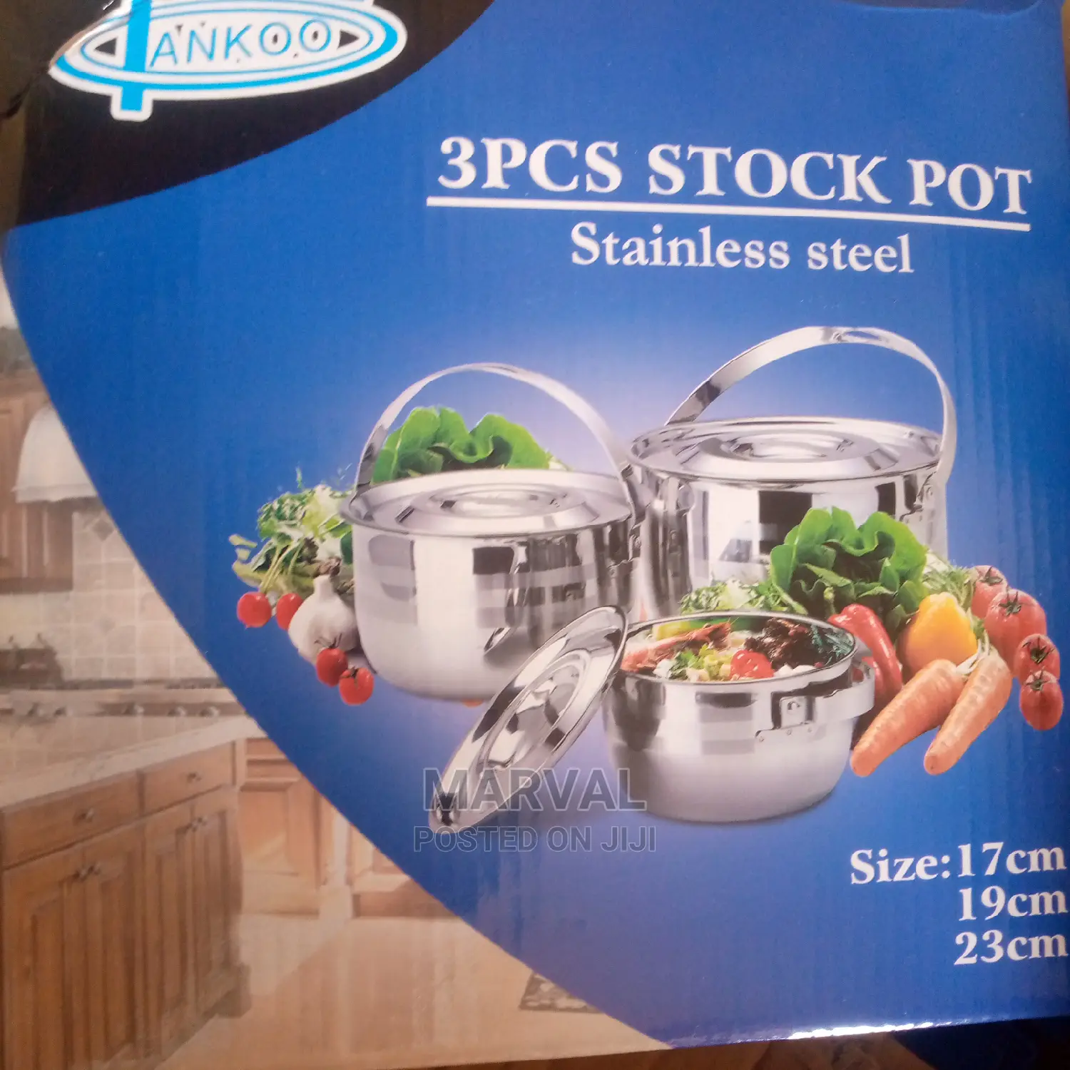 Stock Pot (3pcs)