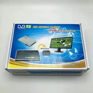 Portable DVB-T/DVB-T2 TV Set-Top Box Digital (Monitor to Tv)