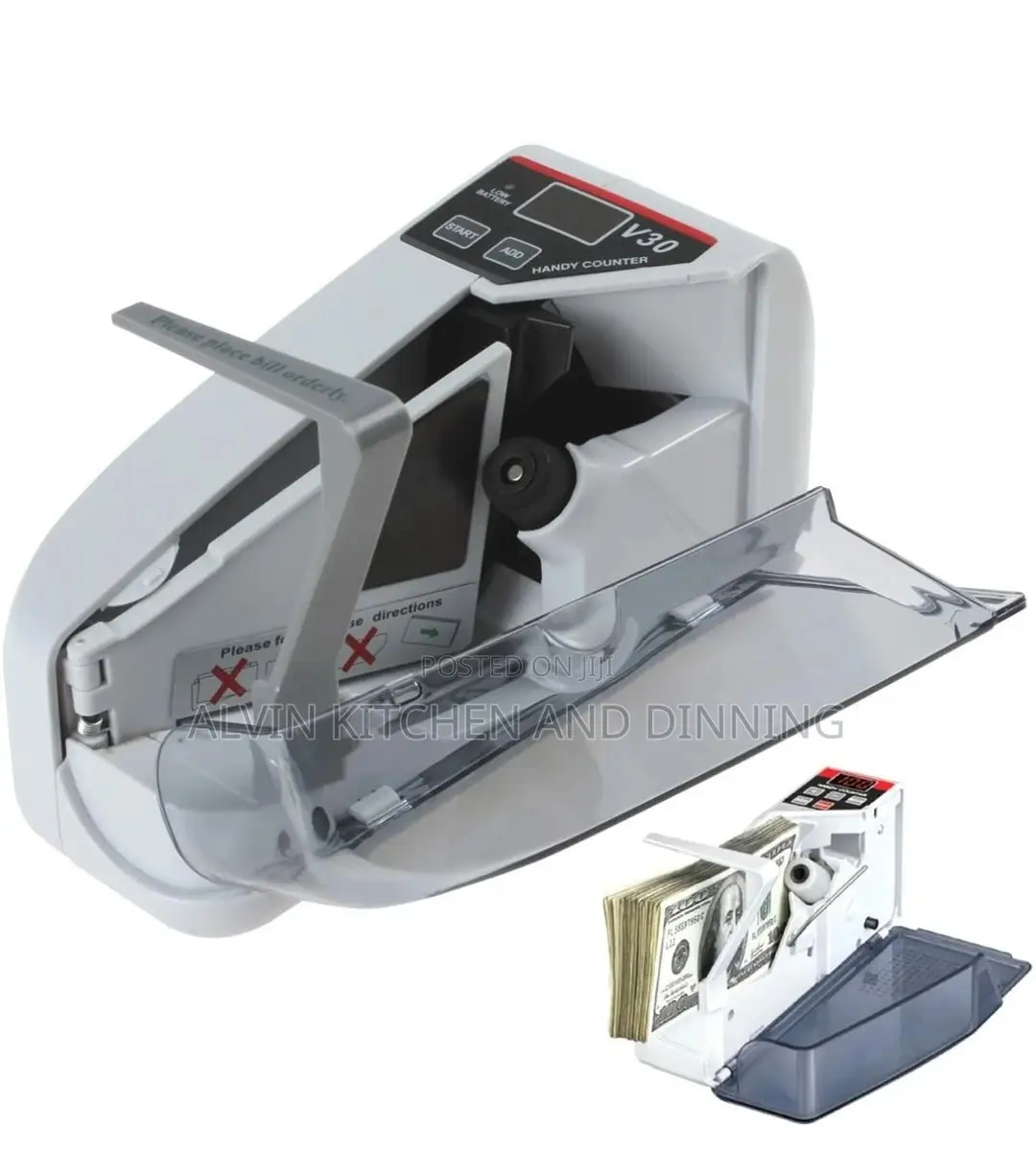 Portable Handy Money Cash Bill Counting Machine