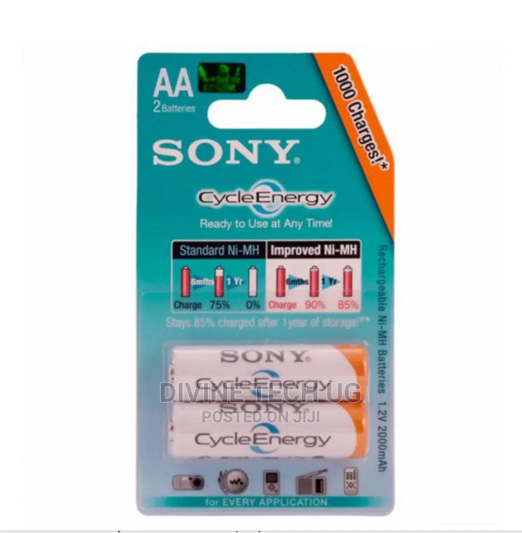 Sony Rechargeable Batteries AA 2100mah in Central Division Accessories & Supplies for
