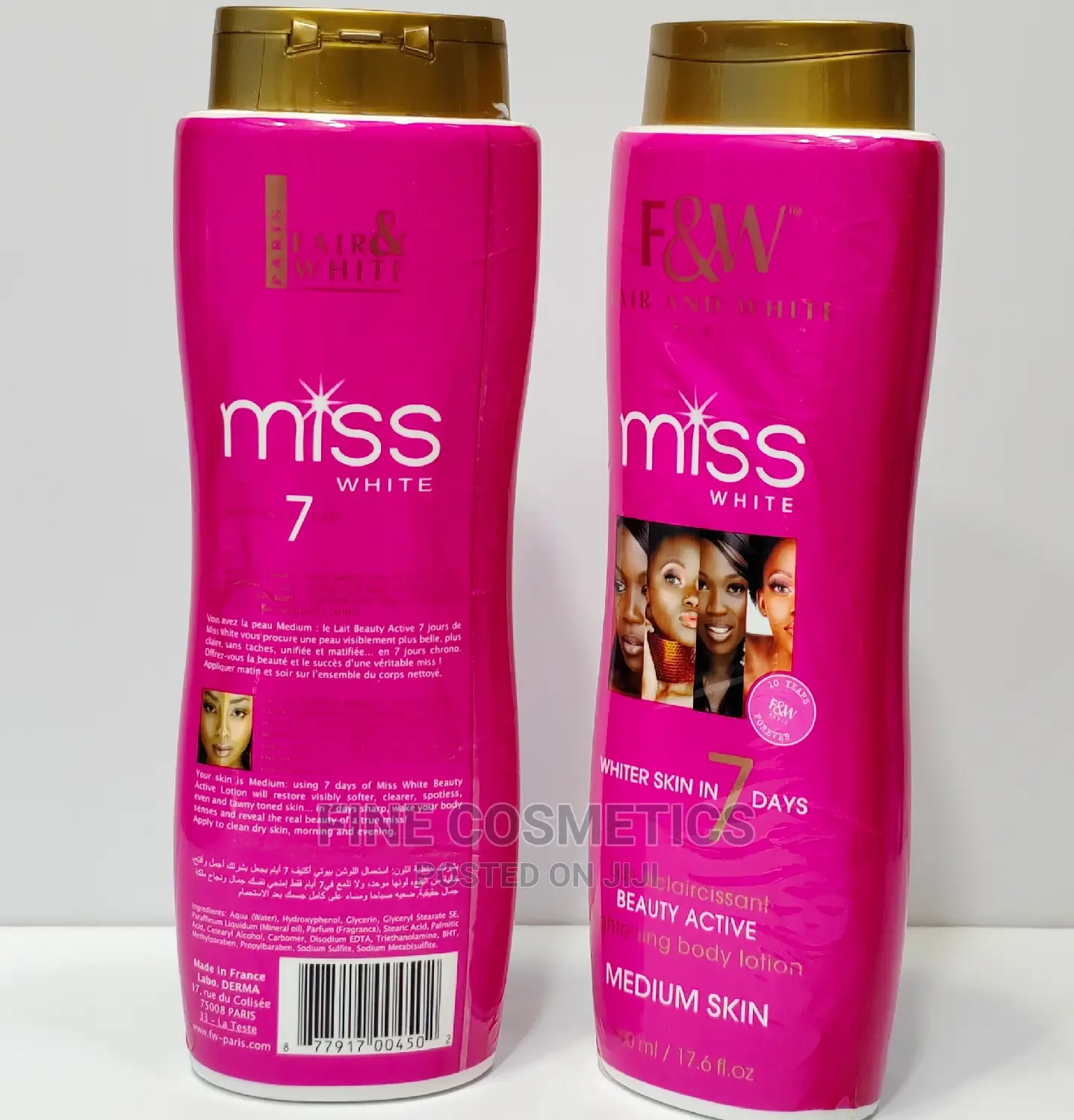 Original Fair and White Miss White 7days Beauty Activ Whitening Lotion