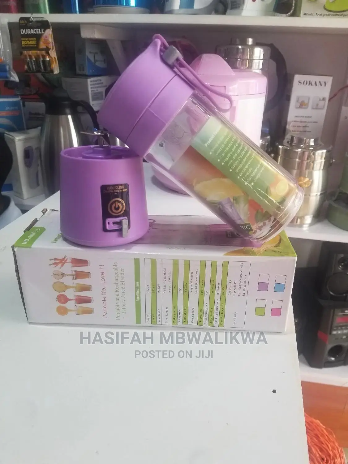 Rechargeable Blender