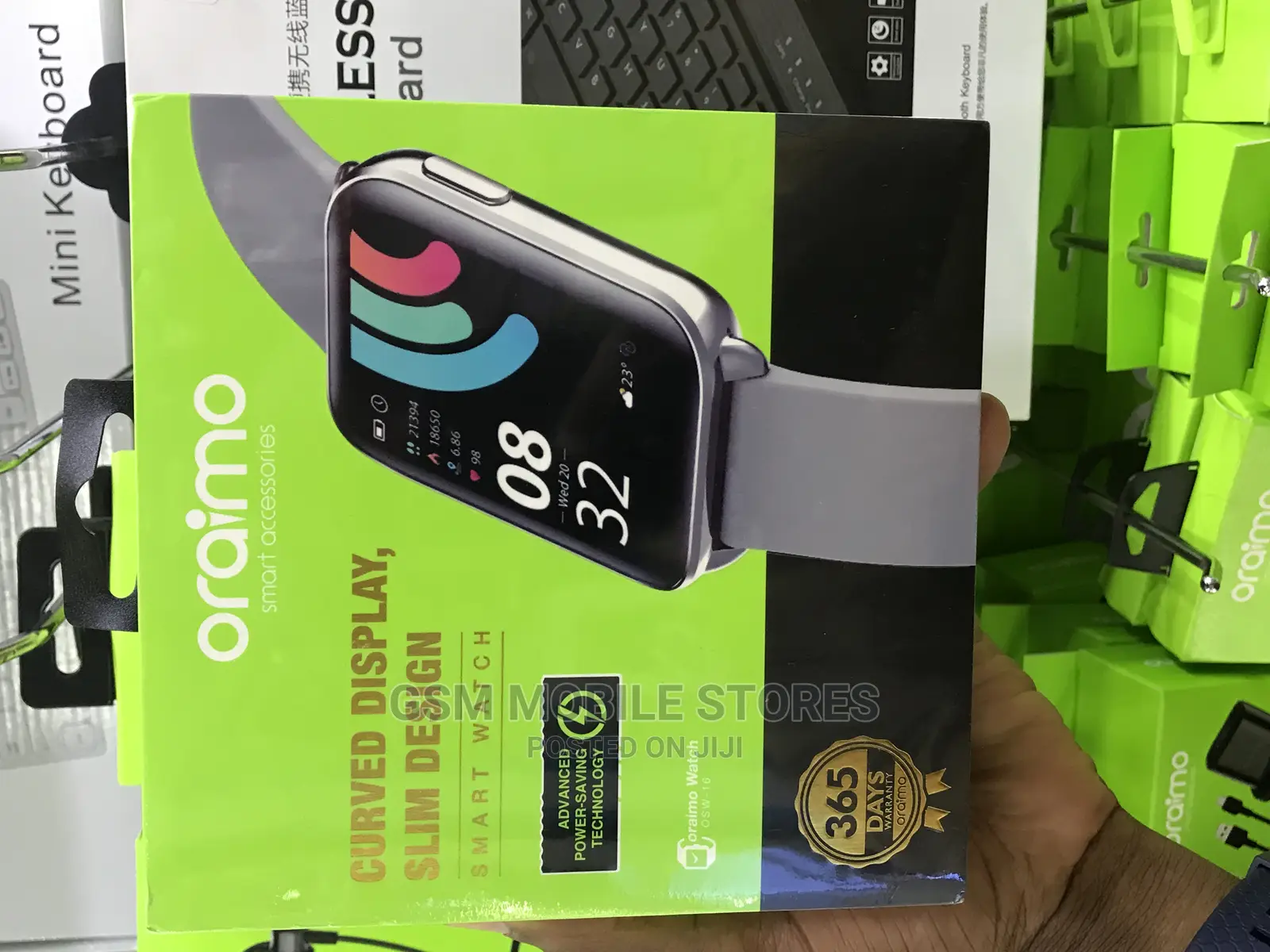 Oraimo Smart WATCH OSW-16 Water Resistant New Model