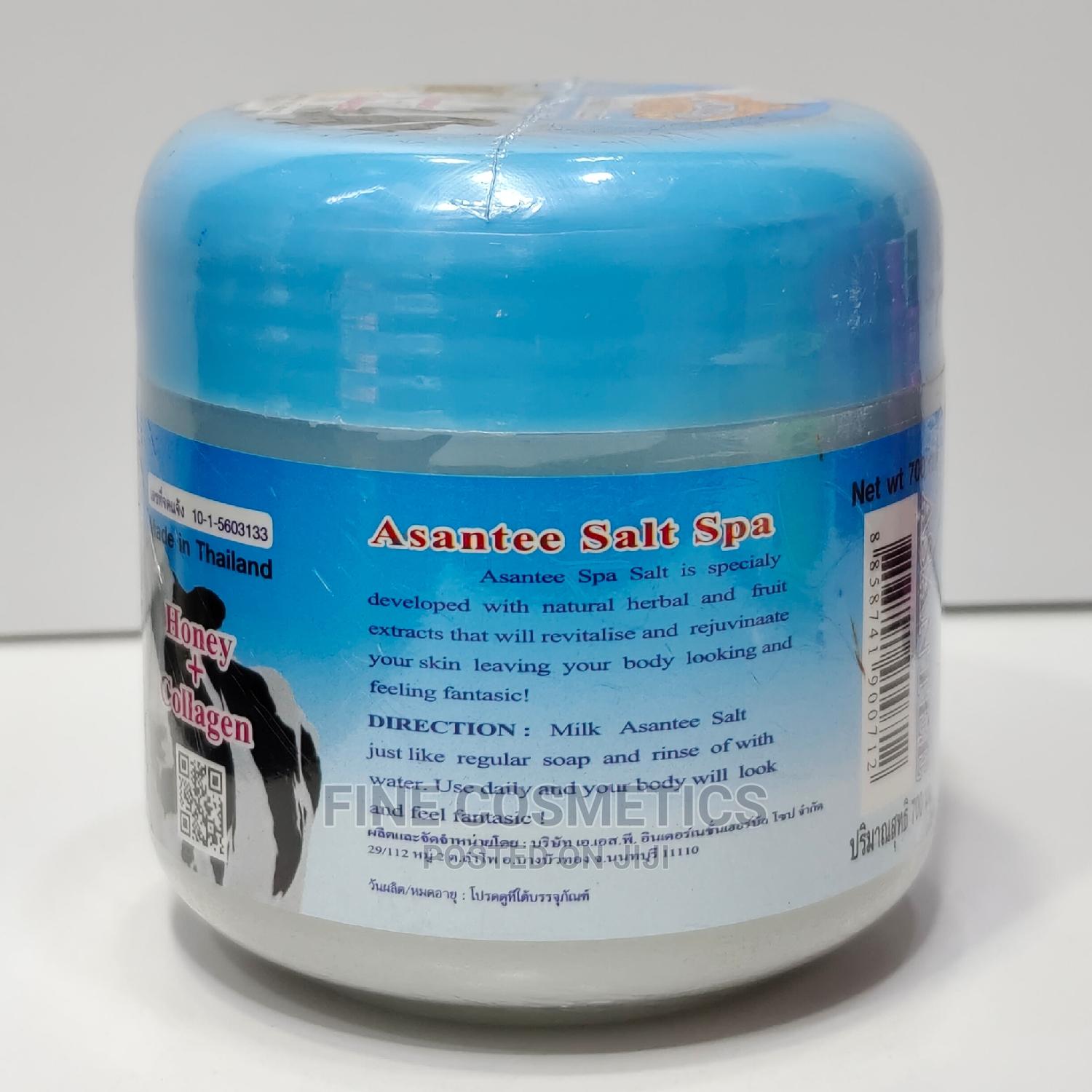 ORIGINAL Asantee Spa Salt Exfoliating Face and Body Scrubs in Central