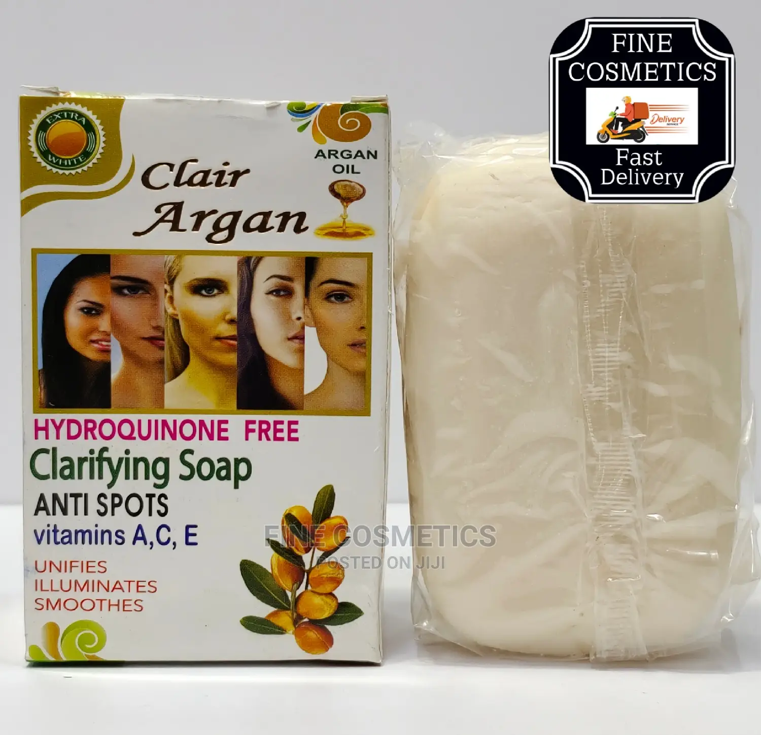 Clair Argan Complete Set of Lotion, Serum and Soap