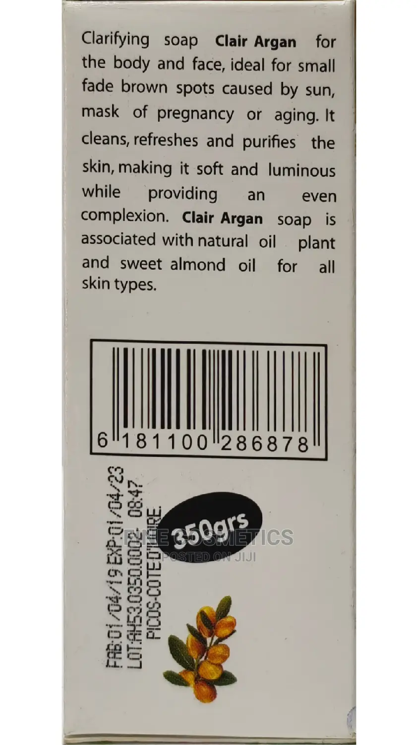 Clair Argan Complete Set of Lotion, Serum and Soap