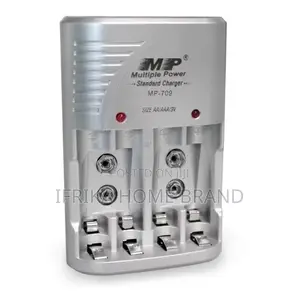 MP 709 Standard Battery Charger 4 Slots for AA AAA 9V