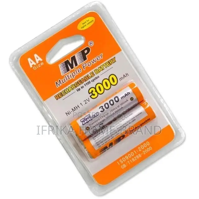 AA 3000mah 1.2 V Quality NI-MH Rechargeable Battery