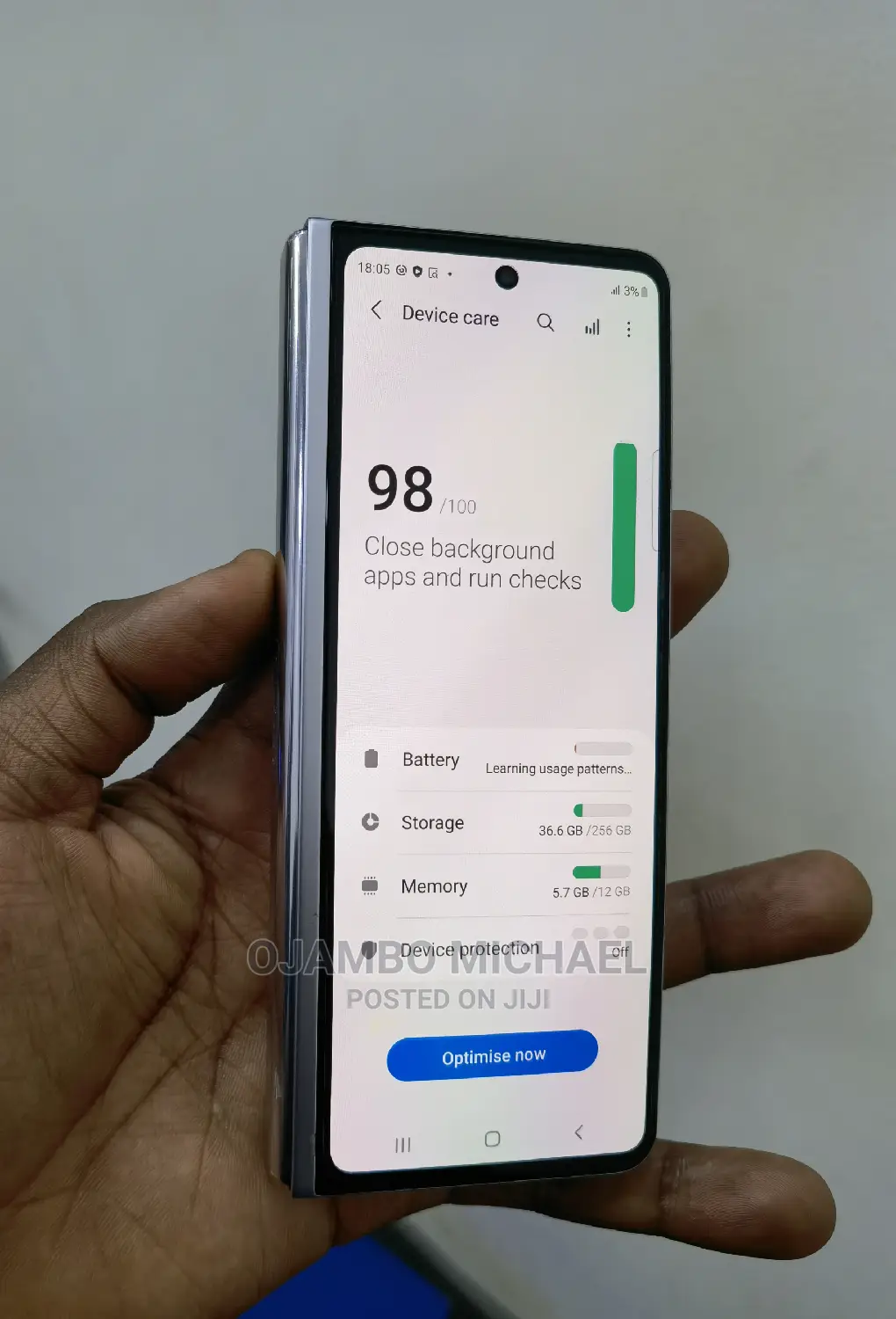 Samsung Galaxy Z Fold 3 256 GB Silver