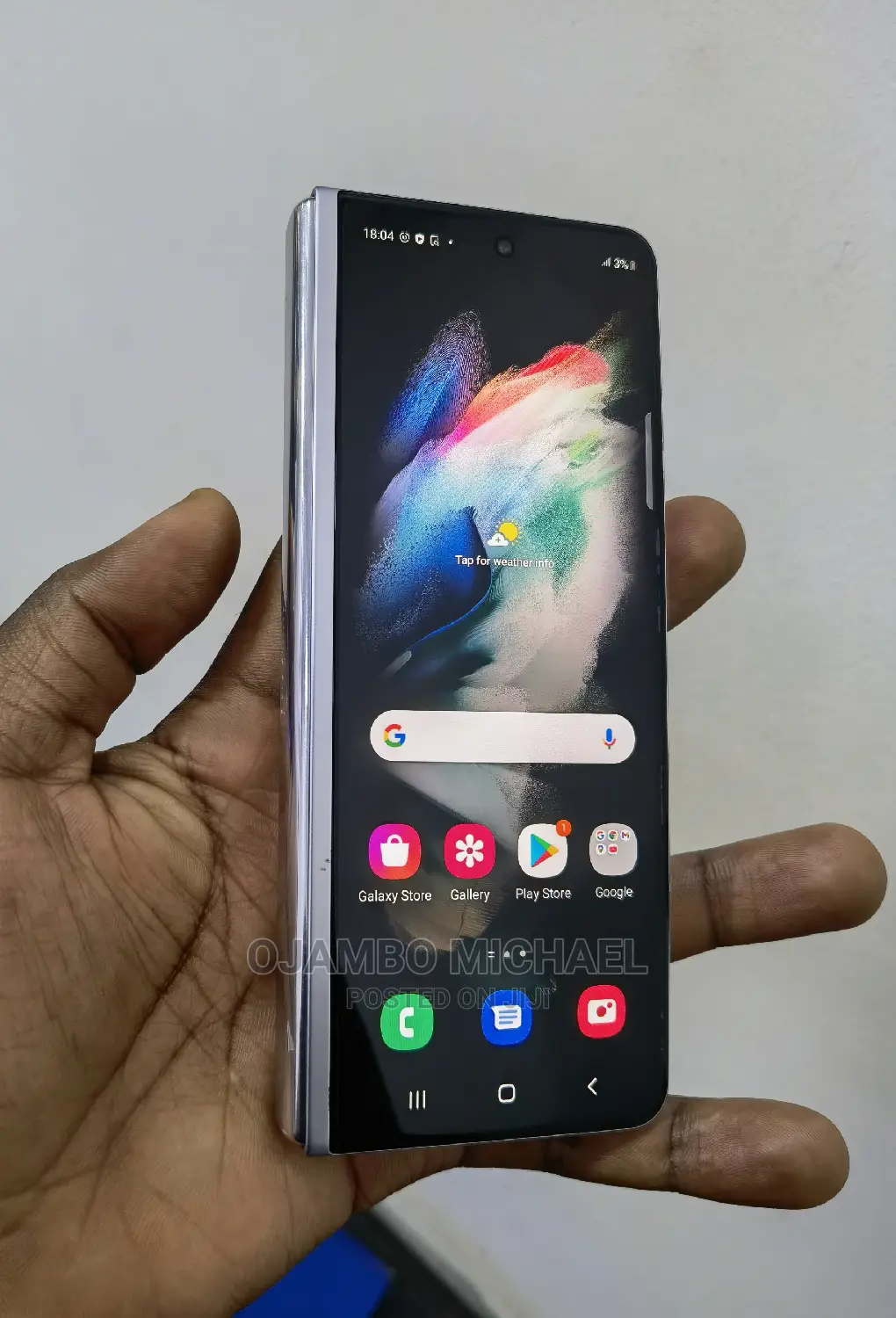 Samsung Galaxy Z Fold 3 256 GB Silver