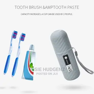 Travel Toothbrush and Toothpaste Holder