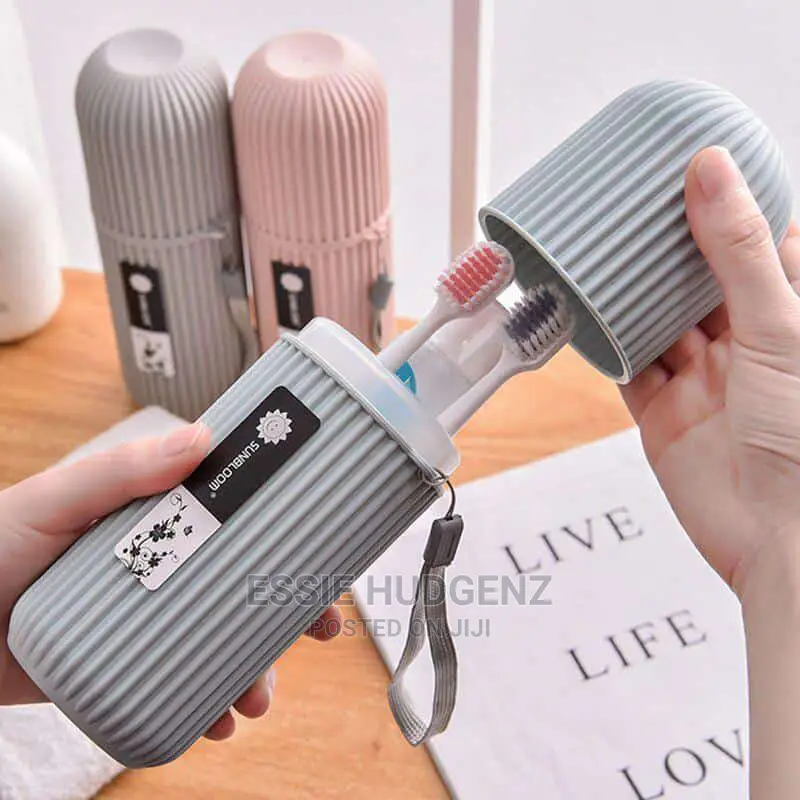 Travel Toothbrush and Toothpaste Holder