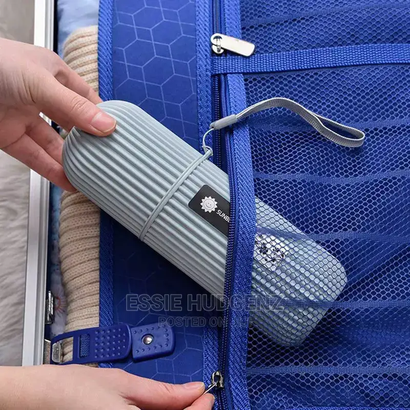Travel Toothbrush and Toothpaste Holder