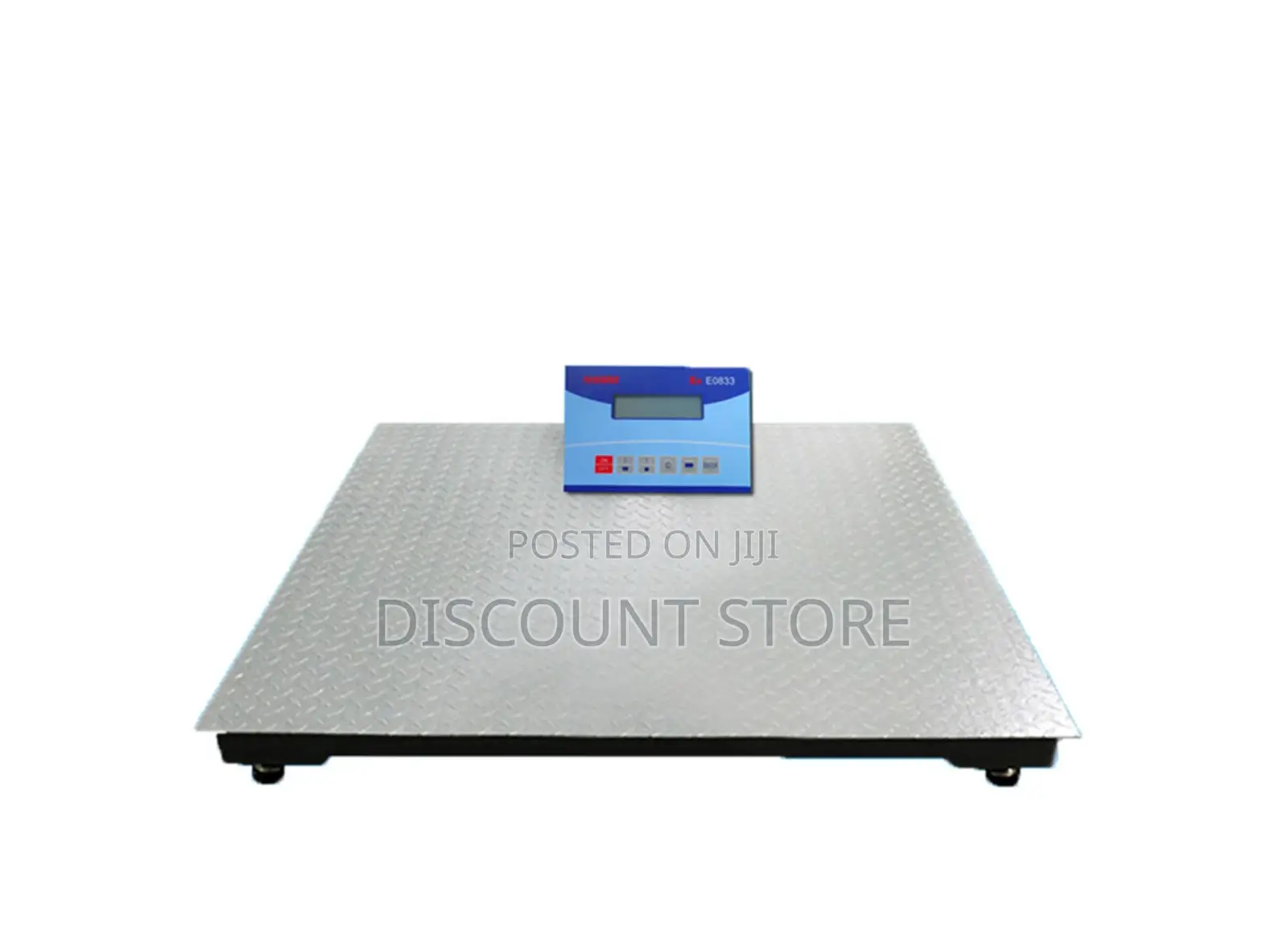 Checquered Industrial Floor Weighing Digital Scale.