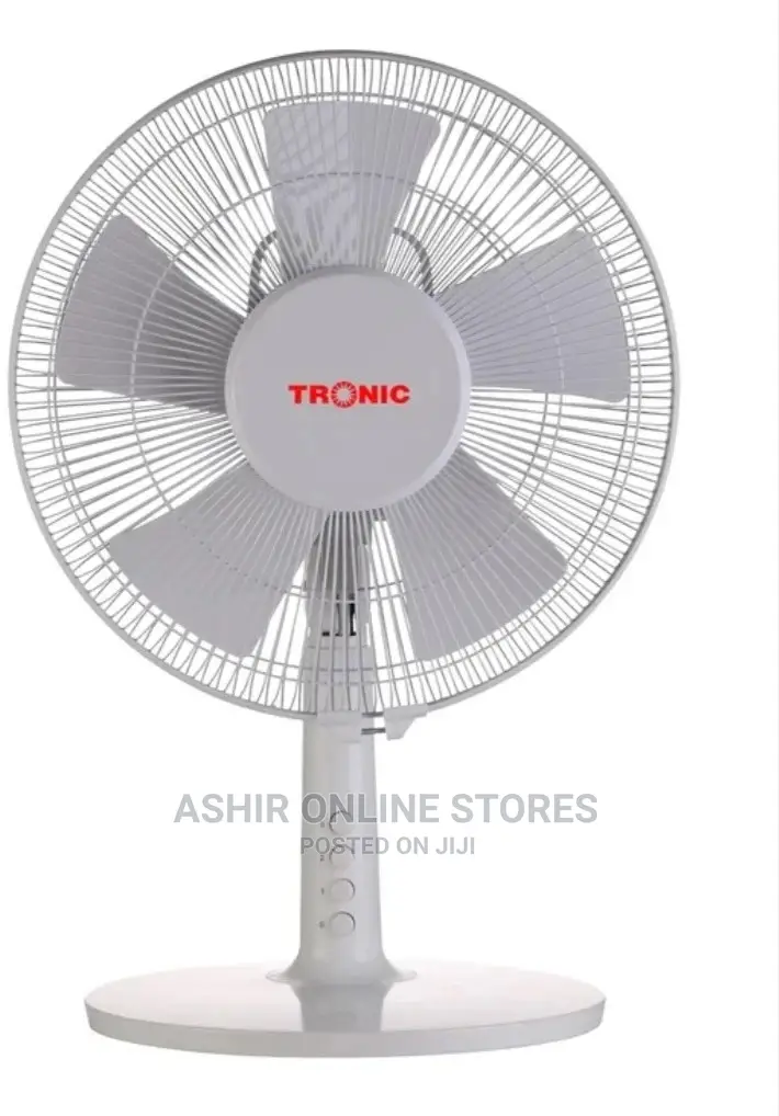 Portable White Table Fan