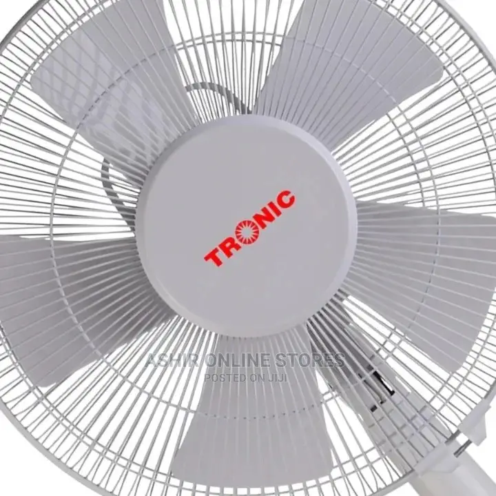 Portable White Table Fan
