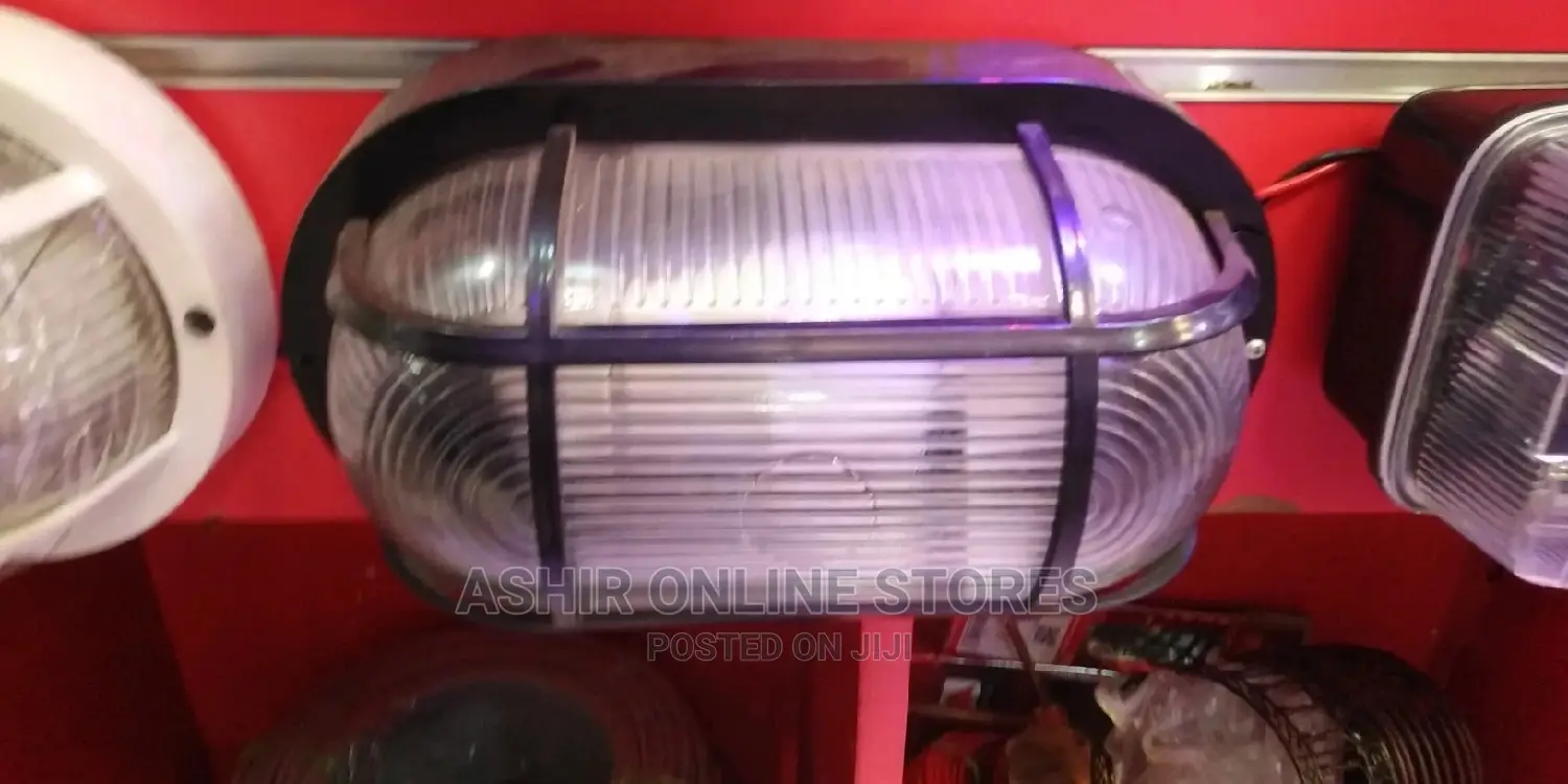 Clear Wall Security Light