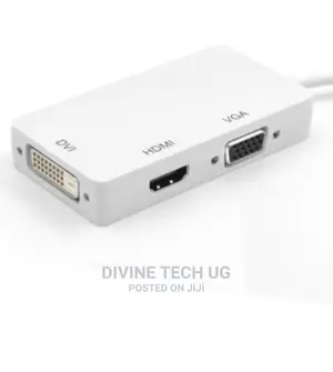 3 in 1 Mini Displayport (Thunderbolt) to Hdmi / Dvi / Vga