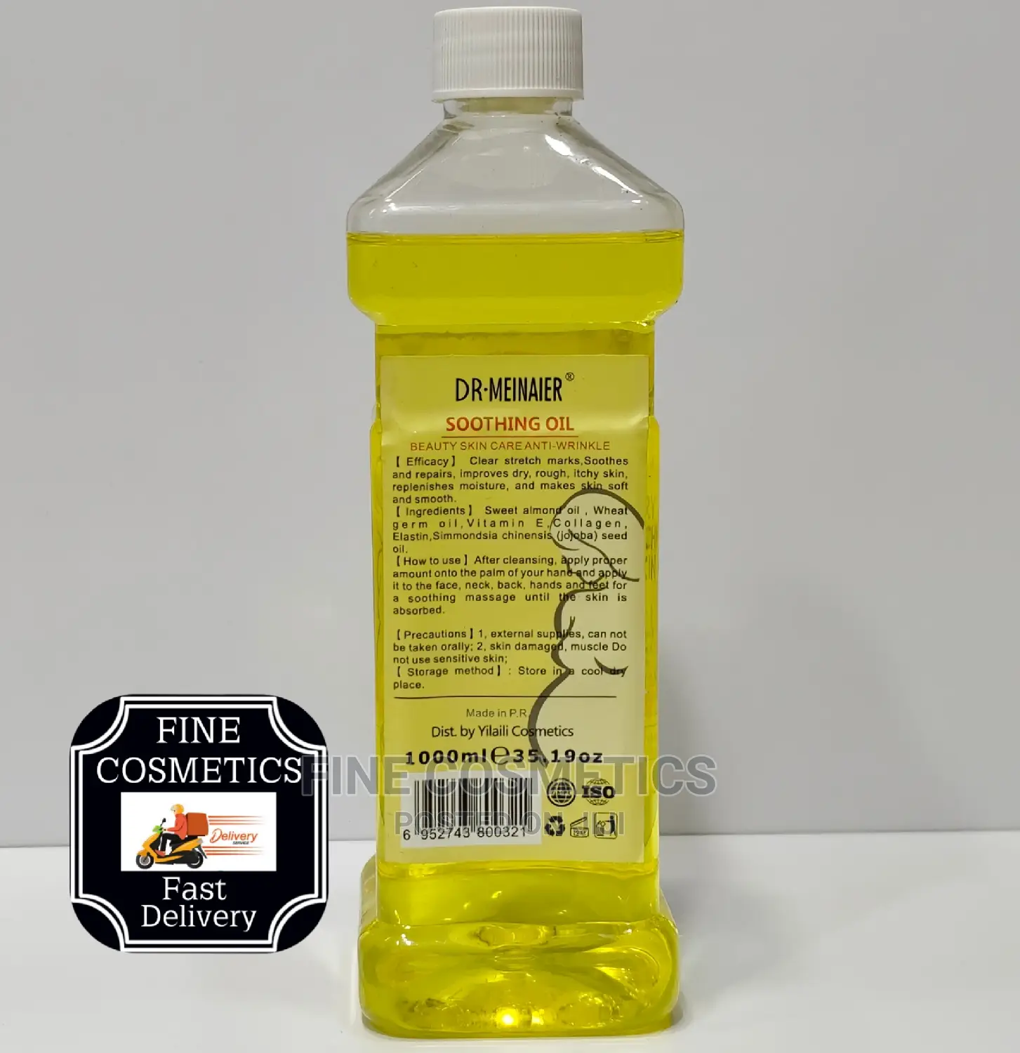 DR MEINAIER Beaut Skin Care Whitening Anti-Aging Coconut Oil
