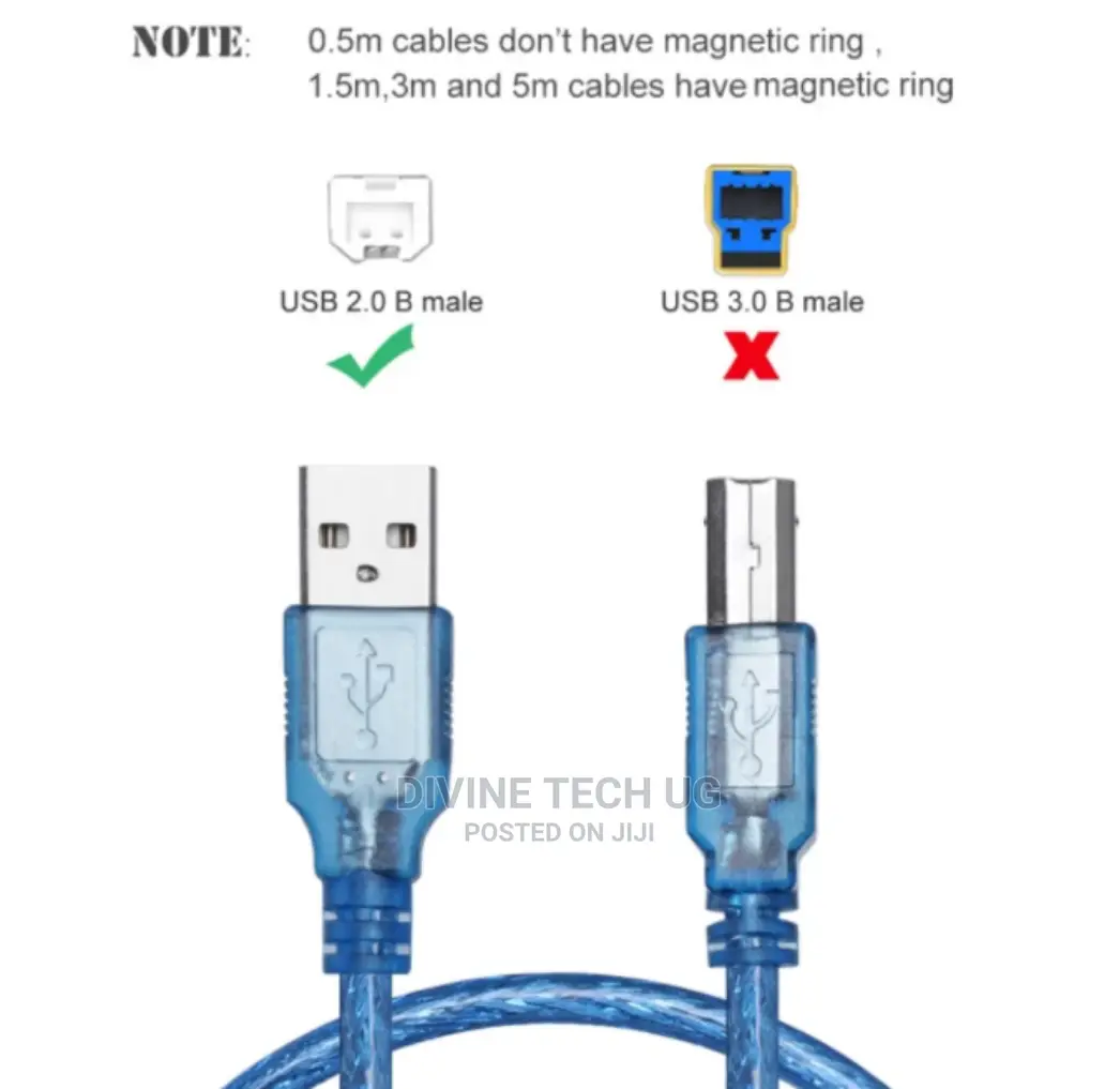 USB ,3m Printer Cable