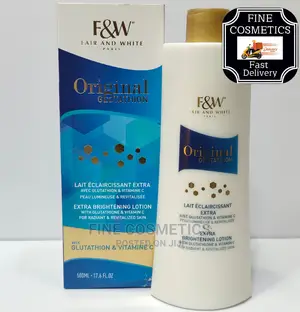 Original FAIR AND WHITE GLUTATHIONE + Vitamin C Lotion 500ml