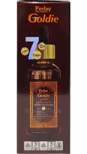 Perlay Gold 7 Days Emergency Whitening Serum for 10 Problems