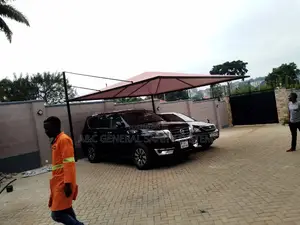 Car Shade 2car Hash Weather Resistant Roof HQP Material