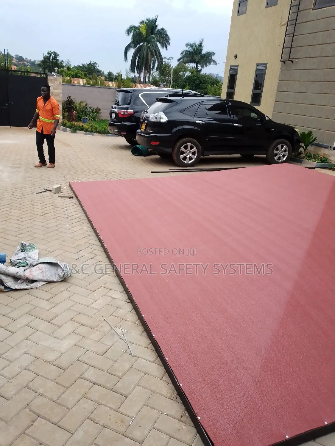 Car Shade 2car Hash Weather Resistant Roof HQP Material